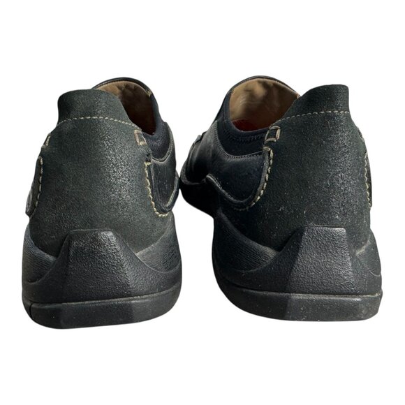 CLARKS Black Leather Slip-On Loafer 36595 Comfort Casual Dress Mens Sz 10.5M - Picture 10 of 12